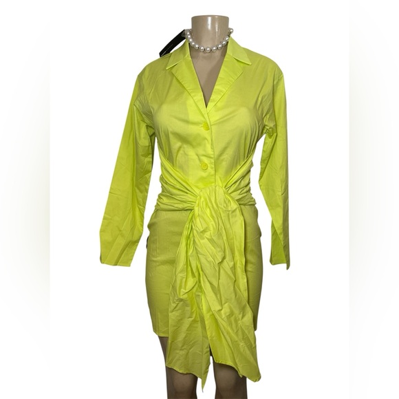 NWT FashionNova bright Future Shirt Dress - Picture 5 of 8